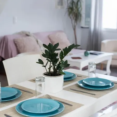 公寓 White Wave Villa, 3min Walk From Kamári