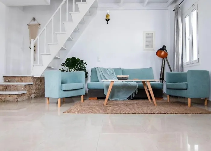 White Wave Villa, 3min Walk From Daire Kamári